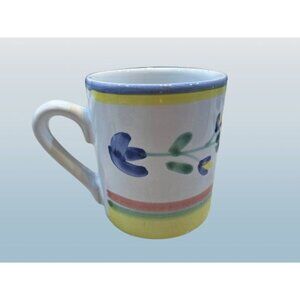 Caleca Porcelain Coffee Mug Lisa Marked Made in Italy